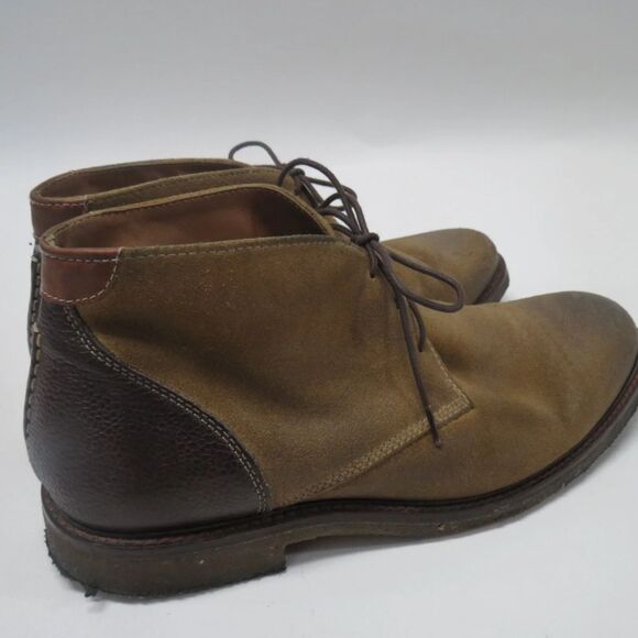 Johnston & Murphy Brown Sheepskin Low Chukka Boot US 10.5 M main image 6